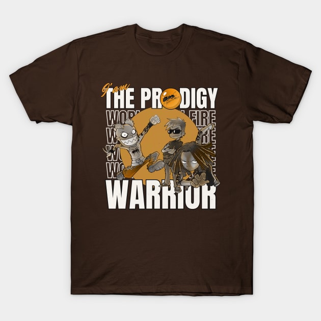 I'am the warrior Cartoon Style Fanart T-Shirt by Faeyza Creative Design